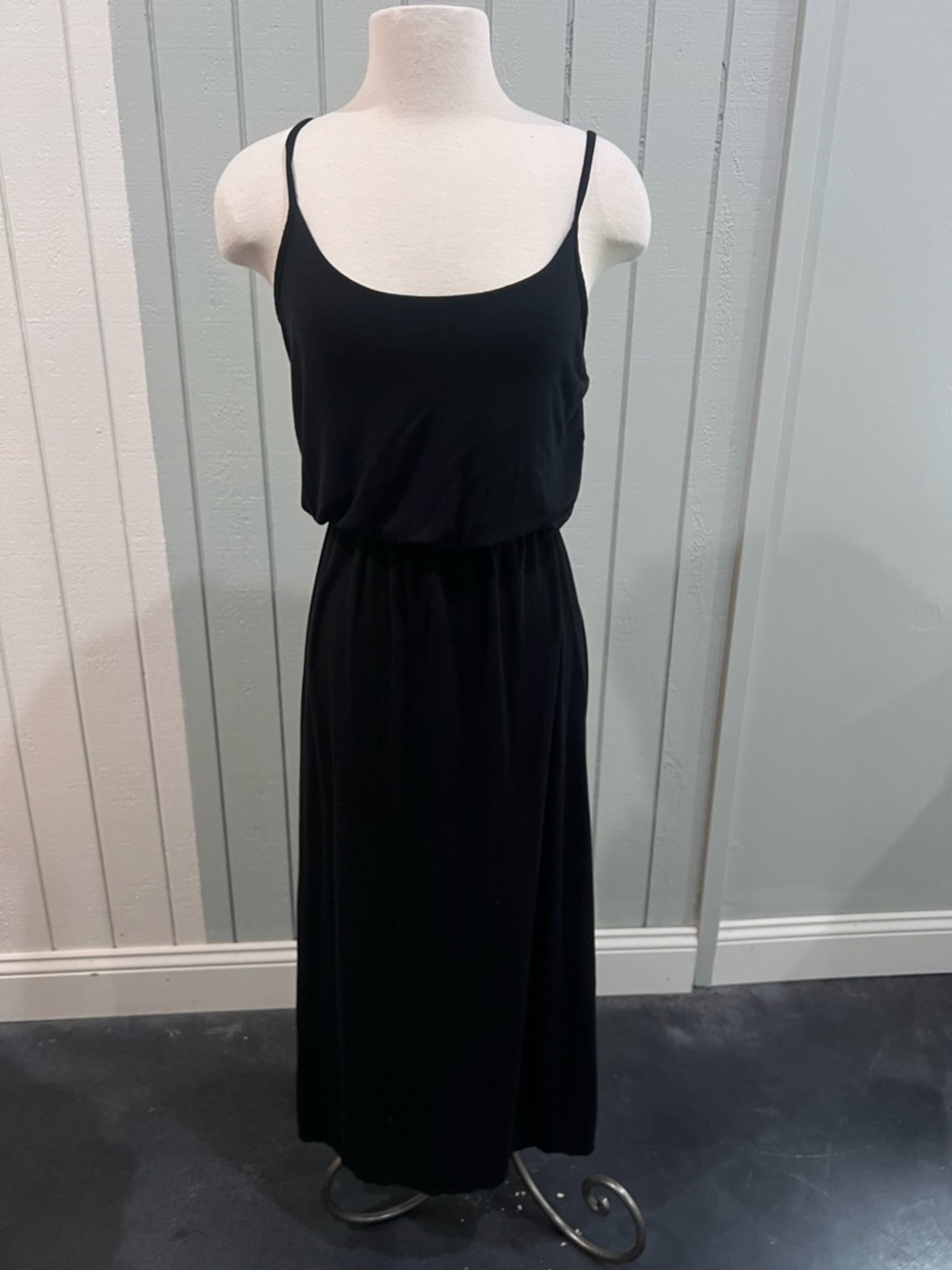 Olivia Rae Black Spaghetti Strap Maxi